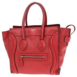 Céline-Céline Micro Luggage-Red