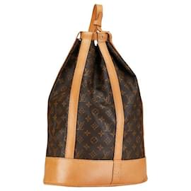 Louis Vuitton-Louis Vuitton Randonnee GM Canvas Shoulder Bag M42244 in Good condition-Other