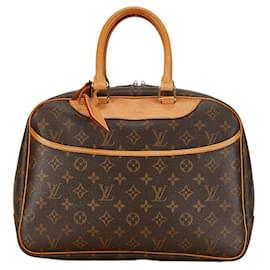 Louis Vuitton-Louis Vuitton Deauville Canvas Handtasche M47270 in gutem Zustand-Andere