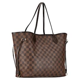 Louis Vuitton-Bolso tote de lona Louis Vuitton Neverfull MM N51105 en buen estado-Otro