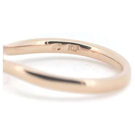 & Other Stories-Bague en diamant K18PG d'occasion taille 8 en excellent état-Rose