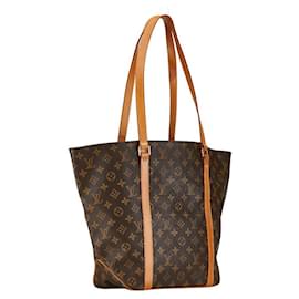 Louis Vuitton-Louis Vuitton Sac Shopping Tote Bolso tote de lona Sac Shopping en buen estado-Otro