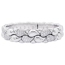 Bracelet Chopard "Casmir" or blanc, diamants. Autre