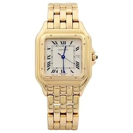 Cartier-Cartier watch, "Panther", gold.-Other