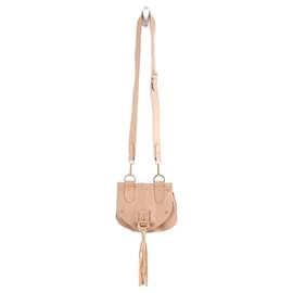 See by Chloé-This shoulder bag features a leather body-Beige