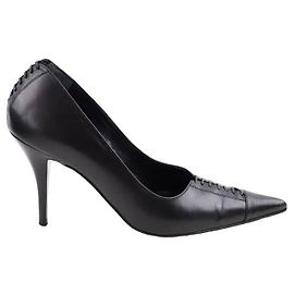 Barbara Bui Leather Heels Black