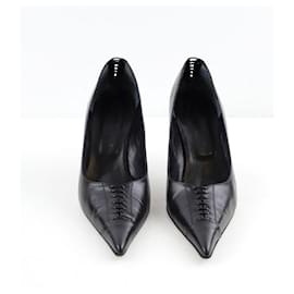 Barbara Bui-Leather Heels-Black
