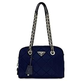 Prada-Prada Tessuto-Blu navy