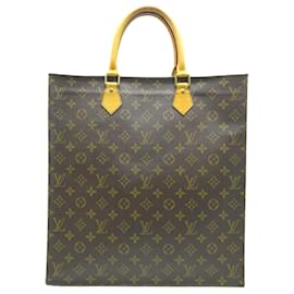 Louis Vuitton-Louis Vuitton Sac Plat-Castaño