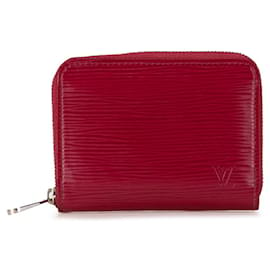 Louis Vuitton-Louis Vuitton Porte monnaie Zippy-Rouge