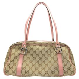 Gucci-Medallón Gucci-Beige