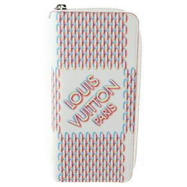 Louis Vuitton-Louis Vuitton Zippy Wallet Vertical-White