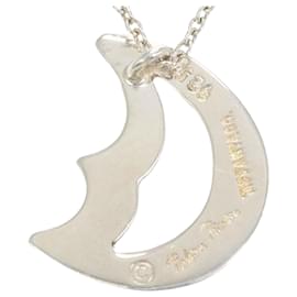 Tiffany & Co-Tiffany & Co Crescent Moon-Silvery