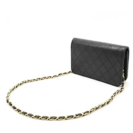 Chanel-Chanel Wallet On Chain-Black