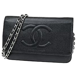 Chanel-Chanel Logo CC-Black