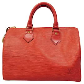 Louis Vuitton-Louis Vuitton Speedy 25-Red