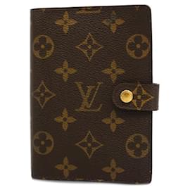 Louis Vuitton-Couverture agenda Louis Vuitton-Marron