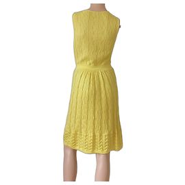 M Missoni Robes Jaune