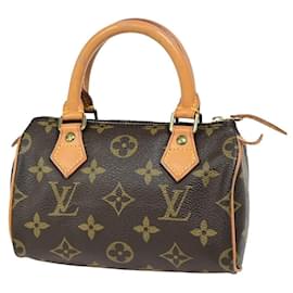 Louis Vuitton-Louis Vuitton Mini Speedy-Marrone