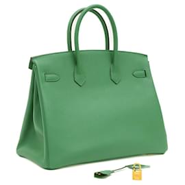 Hermès-Hermès Birkin 35-Vert