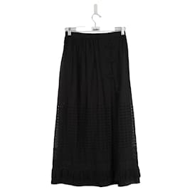 Dior-cotton skirt-Black