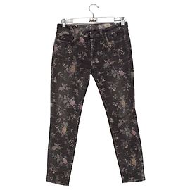 R13 Jeans slim in cotone Nero