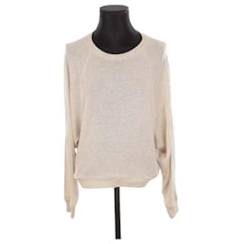 Isabel Marant Etoile-Pull-over en coton-Écru