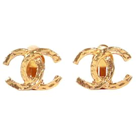 Chanel-CHANEL Earrings CC-Golden