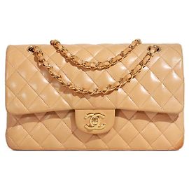 Bolsos CHANEL Atemporal/Clásico Beige