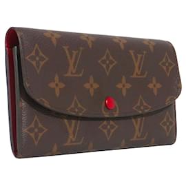 Louis Vuitton-LOUIS VUITTON Wallets Emilie-Brown