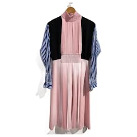 Prada-PRADA Robes T.International M Polyester-Rose