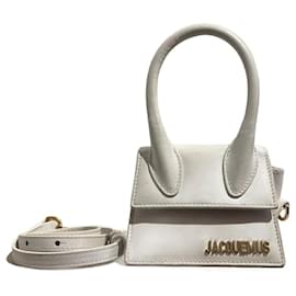 Jacquemus-JACQUEMUS Bolsos T. Piel-Blanco