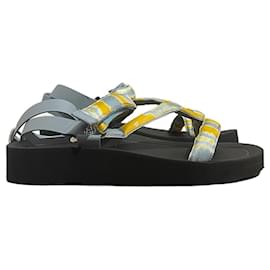 Hermès-HERMES  Sandals T.EU 39 Rubber-Blue