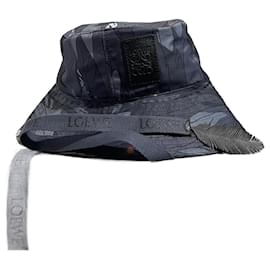 Loewe-LOEWE  Hats T.cm 59 Polyester-Blue