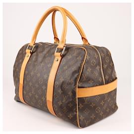 Louis Vuitton-Louis Vuitton Monogram Carry All Handtasche M40074-Braun