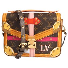 Louis Vuitton Monogram Summer Trunk Pochette Metis M43628 Multicolor