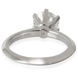Tiffany & Co-Tiffany & Co. Diamant-Verlobungsring in Platin H VS1 1,79 CTW-Silber,Metallisch