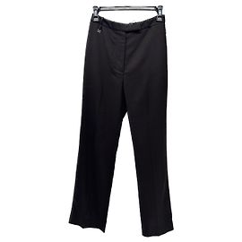 Autre Marque Unsignierte Hosen T.US 0 Polyester Schwarz