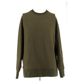 Y3 Y-3 von Yohji Yamamoto Strickwaren & Sweatshirts T.International L Baumwolle Khaki