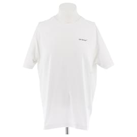 Off White-OFF-WHITE T-shirts T.International XL Coton-Blanc