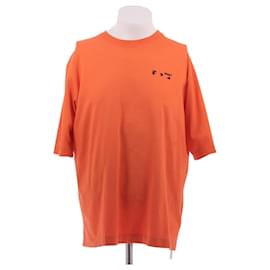 Off White-OFF-WHITE T-shirts T.International L Coton-Orange