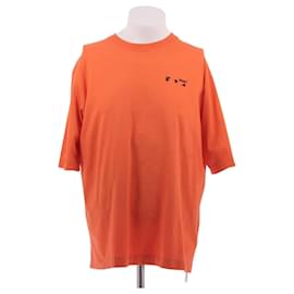 Off White-OFF-WHITE  T-shirts T.International L Cotton-Orange