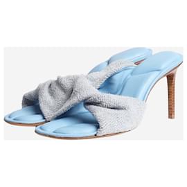 Jacquemus-Mules Bagnu azul claro - talla UE 39-Azul