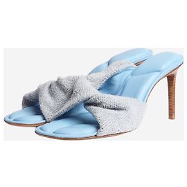 Jacquemus Light blue Bagnu Mules - size EU 39 Blue