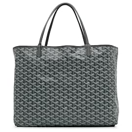 Goyard-Goyard Gray Goyardine Saint Louis GM-Grey