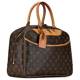 Louis Vuitton-Louis Vuitton Brown Monogram Deauville-Brown