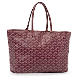 Goyard-Goyard Red Goyardine Saint Louis PM-Red