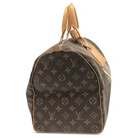 Louis Vuitton-Louis Vuitton Brown Monogram Keepall 45-Brown