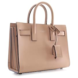 Saint Laurent-Saint Laurent Brown Nano Sac de Jour-Brown,Beige