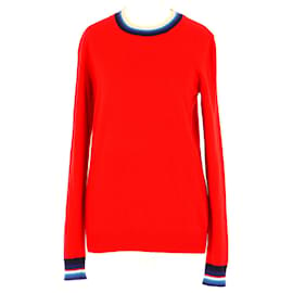 Lacoste-sweater-Red